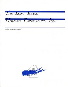 1991 Long Island Housing Partnership Annual Report