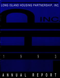 1993 Long Island Housing Partnership Annual Report