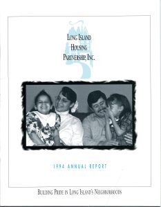 1994 Long Island Housing Partnership Annual Report